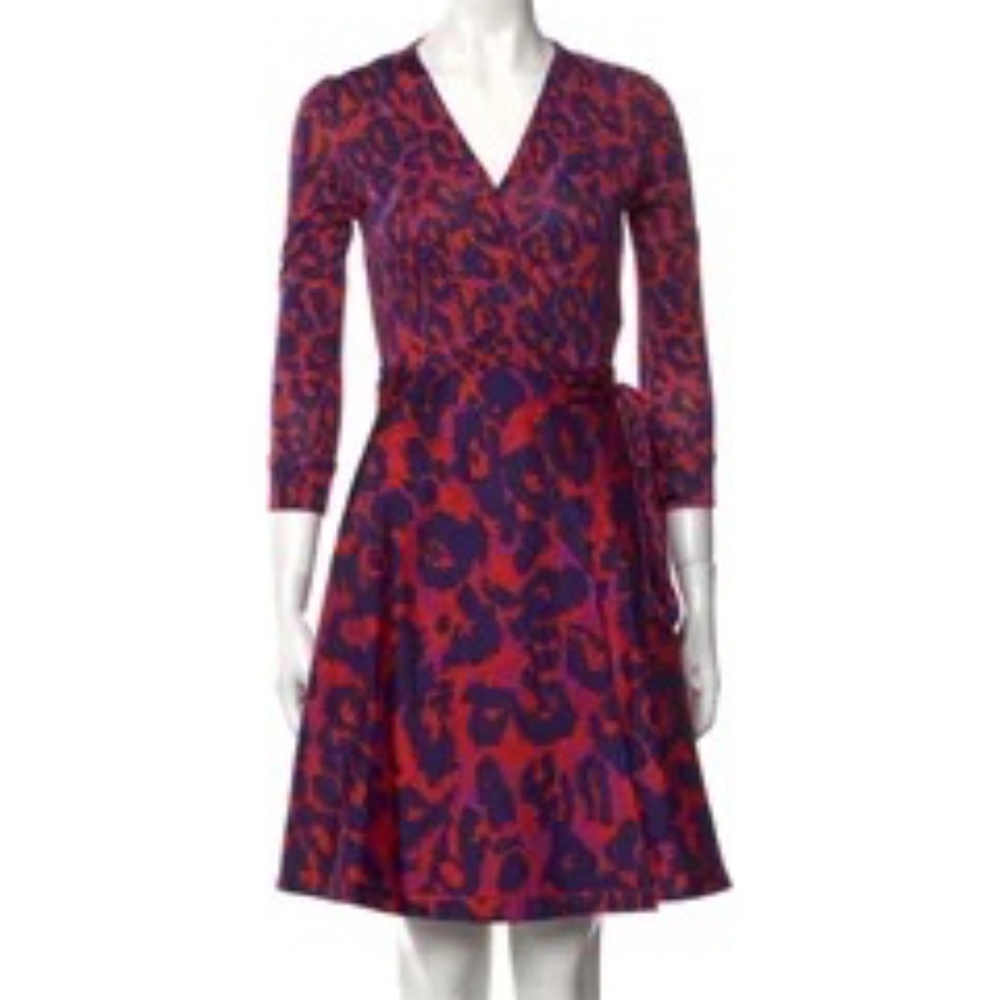 Diane Von Furstenberg Silk Wrap Dress
